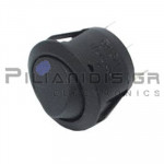 Rocker Switch Ø20.2mm ON - OFF 10Α/250V LED Blue