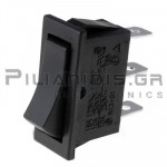 Rocker Switch 11x30mm (ΟΝ) - OFF  10A/250V