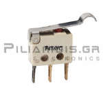 Microswitch 3 Contacts 7A 125/250Vac IP40