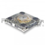 Διακόπτης Tact SPST-NO  4.1x4.1mm (Y: 0.5mm)  2.2N SMD