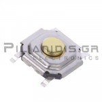 Tact Switch SPST-NO  5.2x5.2mm (Y: 1.5mm)  3.43N SMD