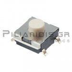 Tact Switch SPST-NO  6x6mm (Y: 4.3mm)  1.47N SMD