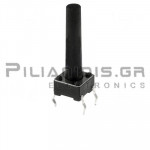 Tact Switch SPST-NO  6x6mm (Y: 19.0mm)  1.6N