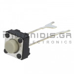 Tact Switch SPST-NO  6x6mm (Y: 5.0mm)  1.47N 2pins