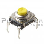Tact Switch SPST-NO  7.4x7.4mm (Y: 4.7mm)  3.0N