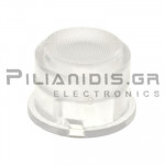 Round Cover Button Ø9.6mm for (3FTH series) Transparent