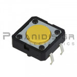 Tact Switch SPST-NO 12x12mm  2.55N