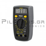 Digital Multimeter Pocket  (600V AC/DC + 10A DC) + Ω