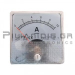 Analogue Ammeter DC 60x60mm 0-10Α with SHUNT