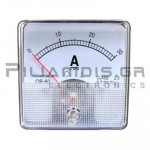 Analogue Ammeter DC 60x60mm 0-30Α 75mV