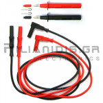 Set Test Probes | 4mm or (2mm) | 36A | 1000V CATIII | Connection: 4mm | With Cables 1.0m