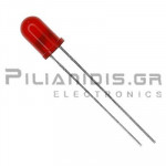 LED 5mm Red diffused 140 - 250mcd 60℃  1.6V to 2.5V