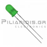 LED 5mm Flashing Green diffused 5-32mcd  60℃  3.5 - 14V