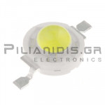 LED SMD 5W White (6500K) Ø8mm 320lm 3.3 - 4.5V 1400mA 140℃