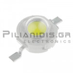 LED SMD 5W White (6500K) Ø8mm 320lm 6,5 - 8,0V 700mA 140℃