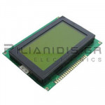 LCD-Graphic display 128x64; STN Positive yellow-green 71,7x39mm