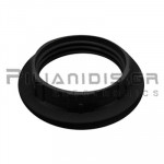 Ring for Lampholder E27 Black