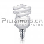 Economy Lamp | E14 | Tornado | 8W | Cool white 6500K(865) | 475Lm