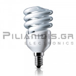 Energy Saver Lamp | E14 | Tornado | 12W | Cool White 6500K(865) | 705Lm