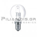 Halogen Lamp | E14 | Spherical | 28W | Warm White 2700K | 370Lm