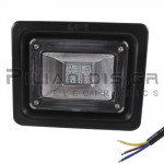 Aluminum Spotlight LED Black | 10W | 90-260VAC | RGB | 900Lm | IP66