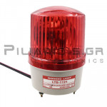 Rotary Warning Light &Oslash;122x177mm 24Vdc  Red