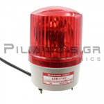 Rotary Warning Light  &Oslash;122x177mm 230VAC Red