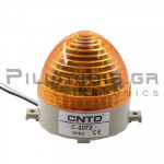 Warning Light  STROBE  &Oslash;85x75mm 12VDC Orange