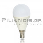 Λάμπα LED | E14 G45 | Σφαιρική | 7W | Θερμό Λευκό 3000K | 630Lm