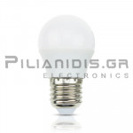 Λάμπα LED | E27 G45 | Σφαιρική | 5W | Ψυχρό Λευκό 6000K | 470Lm