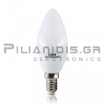 LED Lamp | E14 | Candle | 7W | Warm White 3000K | 560Lm