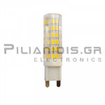 LED Lamp | G9 | Ceramic | 7W | Θερμό Λευκό 3000K | 580Lm