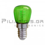 Night LED Lamp | E14 | 1W | Green | 60Lm