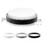 Πλαφονιέρα LED Στρόγγυλη Εξωτερική | Επίτοιχο | 18W | 1820Lm | 4000Κ | IP54 | Ra>80 | 3 Στεφάνια