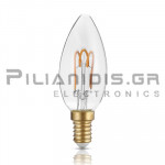 Λάμπα LED | E14 | Κερί | 3W | Θερμό Λευκό 2700K | 220Lm
