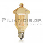 LED Lamp | Ε27 | Latern | 4W | Warm White 2700K | 390Lm | Dimmable