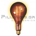 Goldline Lamp | Ε40 A160 | XXL | 100W | Warm White 2000Κ | 170Lm | Dimmable