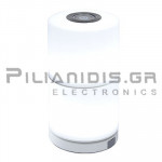 LED Portable Light | RGBW | 2x150lm | 2x2.3W | Bluetooth | CRI>80 | IP44 | Li-Ion 3.7V 1200mAh