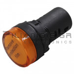 Indicator Light LED Ø22mm 24VAC/DC Orange Screwed