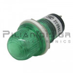 Indicator Light ΝΕΟΝ  Ø15mm 220VAC Green With Faston