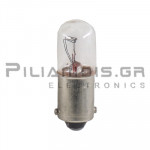 Incandescent Lamp | BA9s | 24V | 125mA | 3W | &Oslash;10x28mm