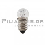 Incandescent Lamp | E10 | 24V | 125mA | 3W | &Oslash;9x23mm