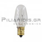 Incandescent Lamp | E12 | 230V | 30mA | 7W | Ø21.5x51mm
