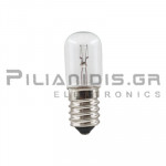 Incandescent Lamp | E14 | 24V | 210mA | 5W | Ø16x45mm