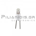 Incandescent Lamp | T1 Bi-Pin | 12V | 50mA | 600mW | &Oslash;3.2x9.5mm | Pitch: 2.54mm