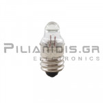 Flashlight Bulb | E10 | 2.2V | 180mΑ | 0.4W | Ø9x23mm