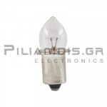 Flashlight Bulb Krypton | P13.5s | 2.3V | 270mΑ | 0.6W | Ø11x30mm