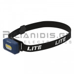 LED Headlamp 14 - 400Lm | 6000K | 2xAAA 1.5V Alkaline | IP30