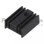 ΨΥΚΤΡΑ ΜΑΥΡΗ ΑΛΟΥΜΙΝΙΟΥ | 38.5K/W | 15mm | SOT-32