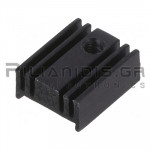 ΨΥΚΤΡΑ ΜΑΥΡΗ ΑΛΟΥΜΙΝΙΟΥ | 36K/W | 1000mm | ΤΟ-220